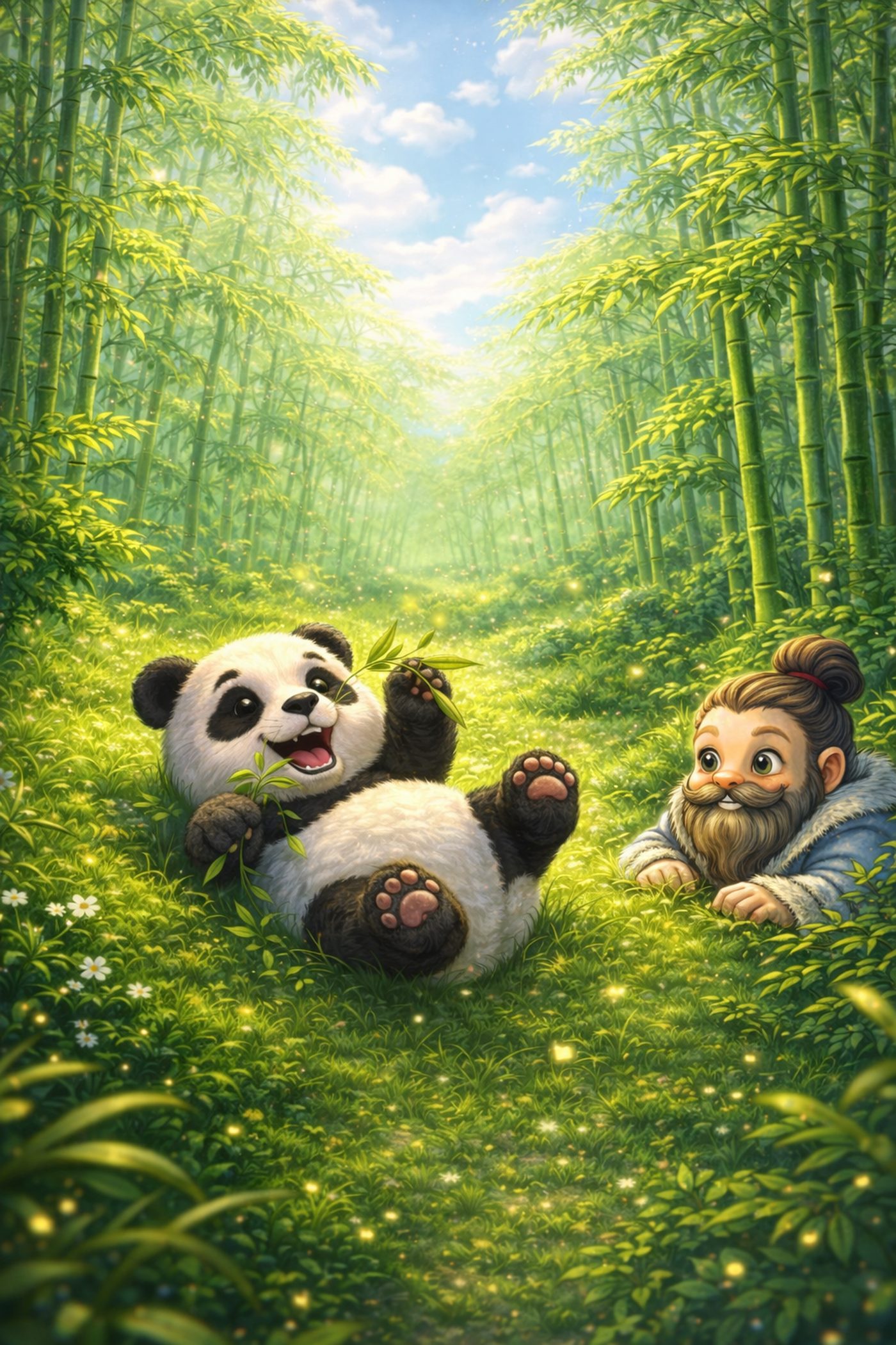 The Playful Panda